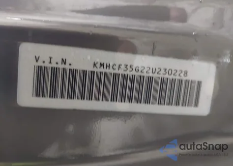 2002 Hyundai Accent L from USA, damaged, VIN KMHCF35G22U230228